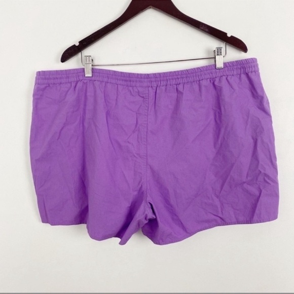 BP Purple Drawstring Stretch Lightweight Shorts Size XXL NEW Nordstrom - Picture 4 of 5
